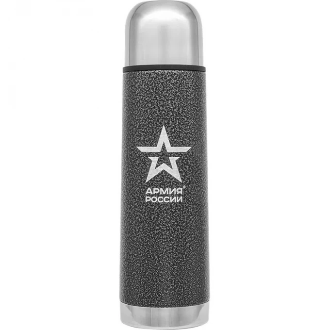 Термос THERMOS АРМИЯ РОССИИ ГИЛЬЗА для напитков 0.5л. серый 644879 Термос THERMOS АРМИЯ РОССИИ ГИЛЬЗА для напитков 0.5л. серый 644879