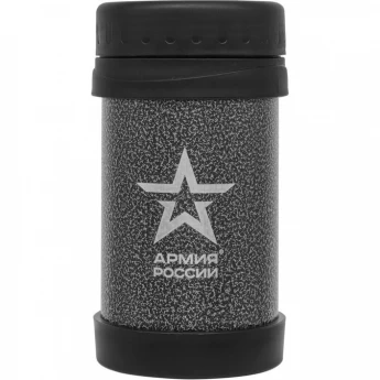 Термос THERMOS АРМИЯ РОССИИ ПАТРОН для еды 0.5л. серый 645203